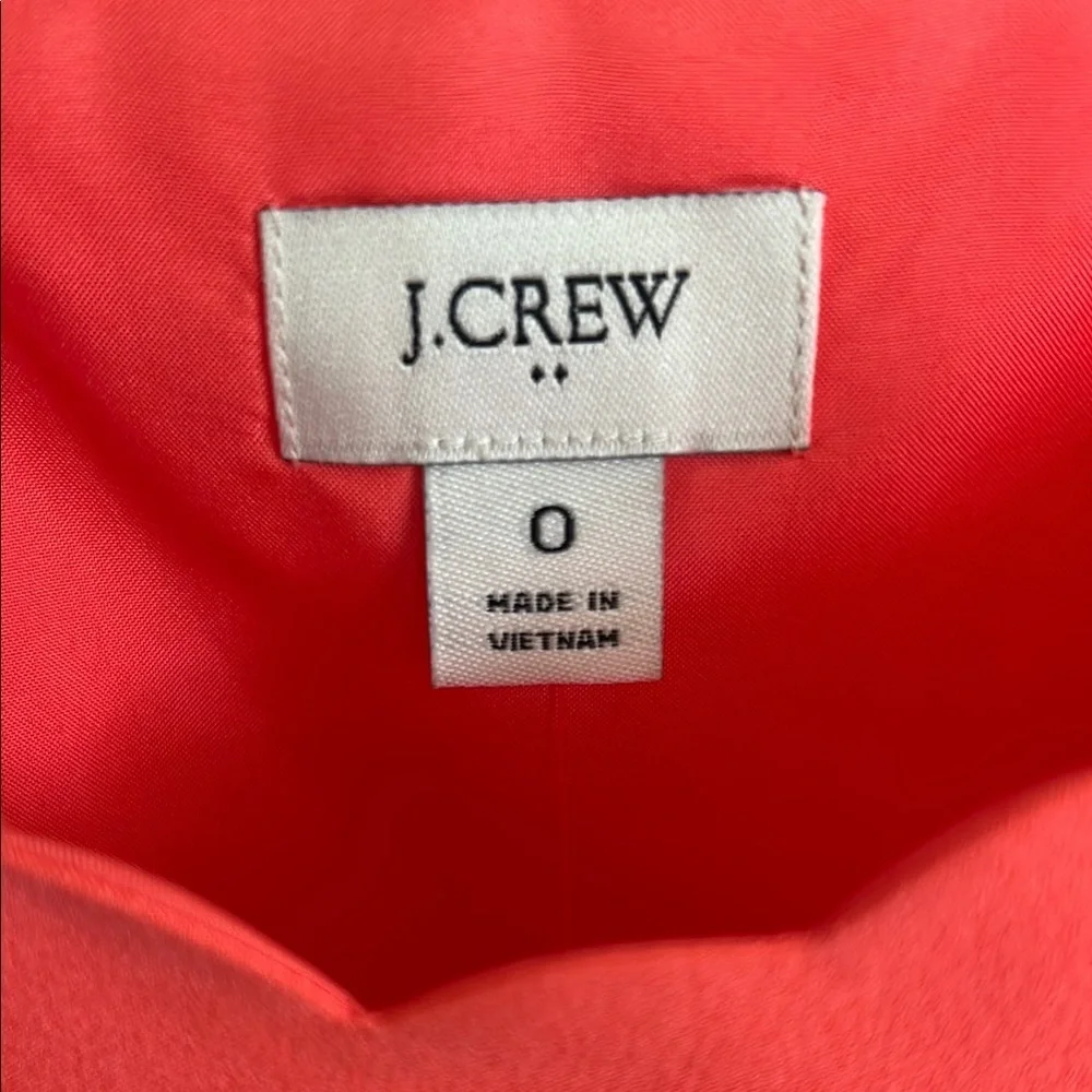 J. Crew Coral Sleeveless Camisole Top BNWT